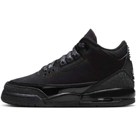 Air Jordan 3 Retro GS 'Black Cat'